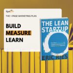 Lean Startup book cover featuring a minimalist design with bold text and a light background.