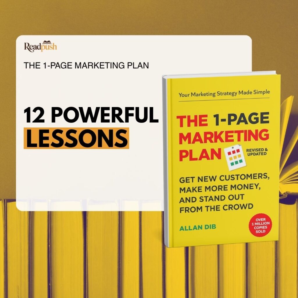 12 impactful marketing lessons displayed on a colorful page, highlighting key strategies for effective promotion.