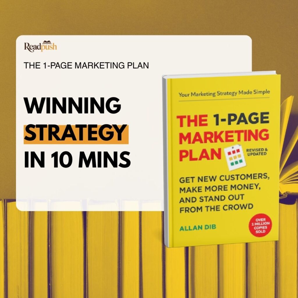 The 1-Page Marketing Plan Summary: Build a Winning Strategy in 10 Minutes