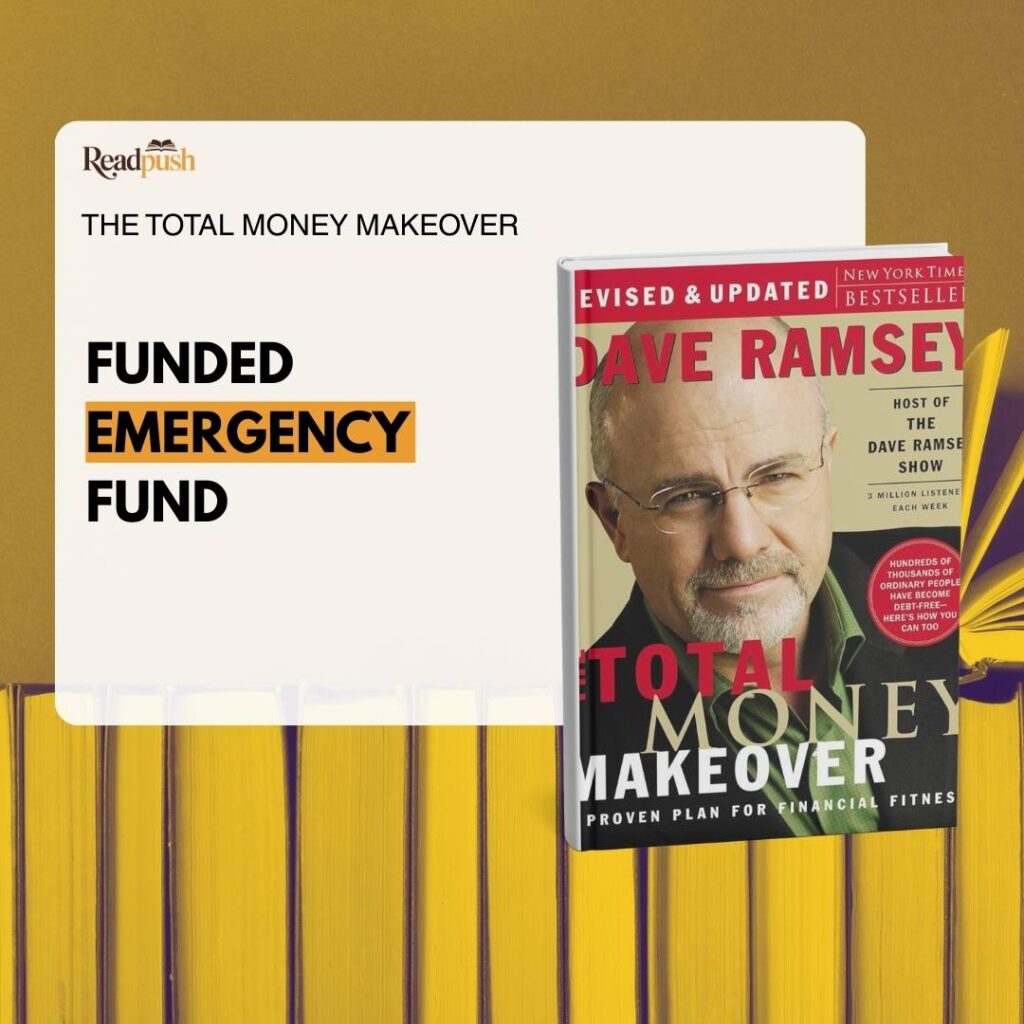 How to build a fully funded emergency fund using baby step 3 from The Total Money Makeover