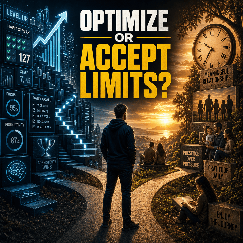 Atomic Habits vs Four Thousand Weeks