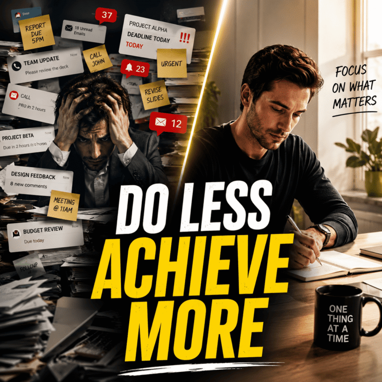 Slow Productivity summary: Cal Newport on doing less better